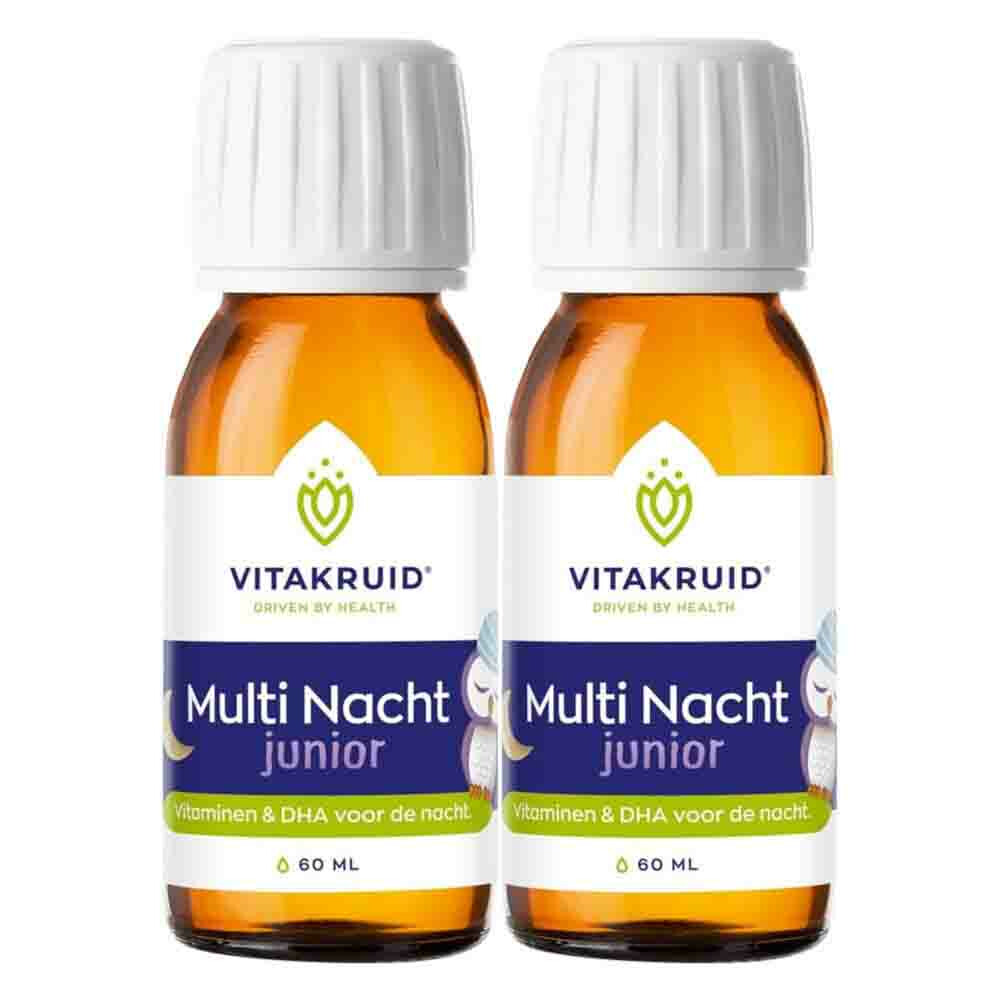 Gratis Verzending: 2x Vitakruid Multi Nacht Junior 60 ml