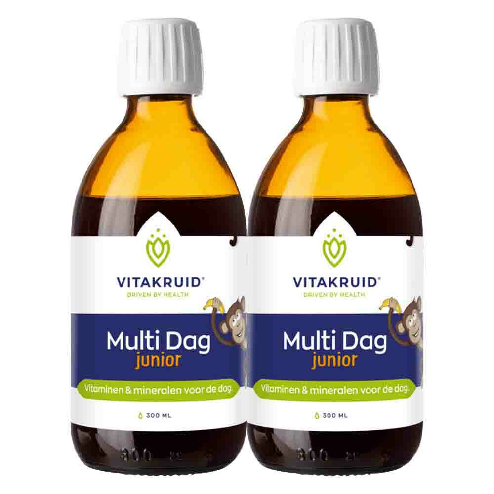 2x Vitakruid Multi Dag Junior 300 ml