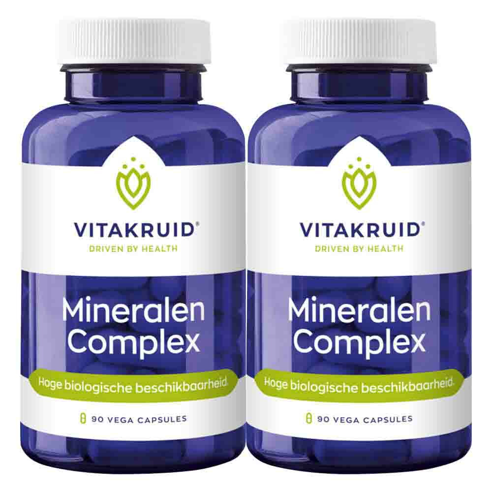 2x Vitakruid Mineralen Compleet 90 capsules