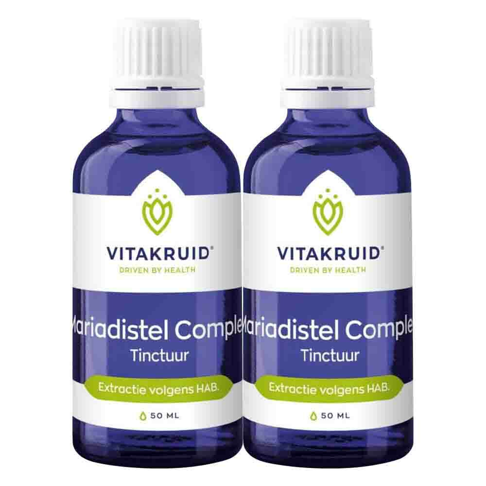 Gratis Verzending: 2x Vitakruid Mariadistel Complex 50 ml