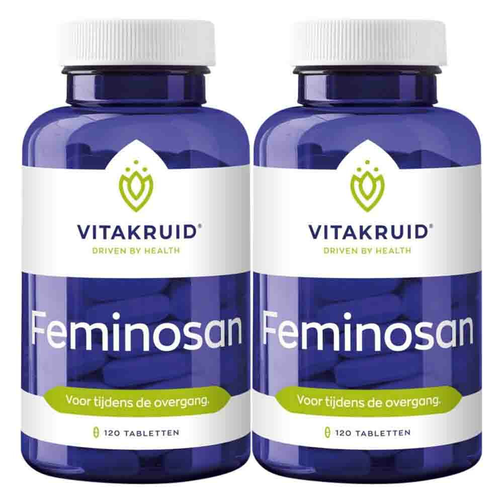 2x Vitakruid Feminosan 120 tabletten