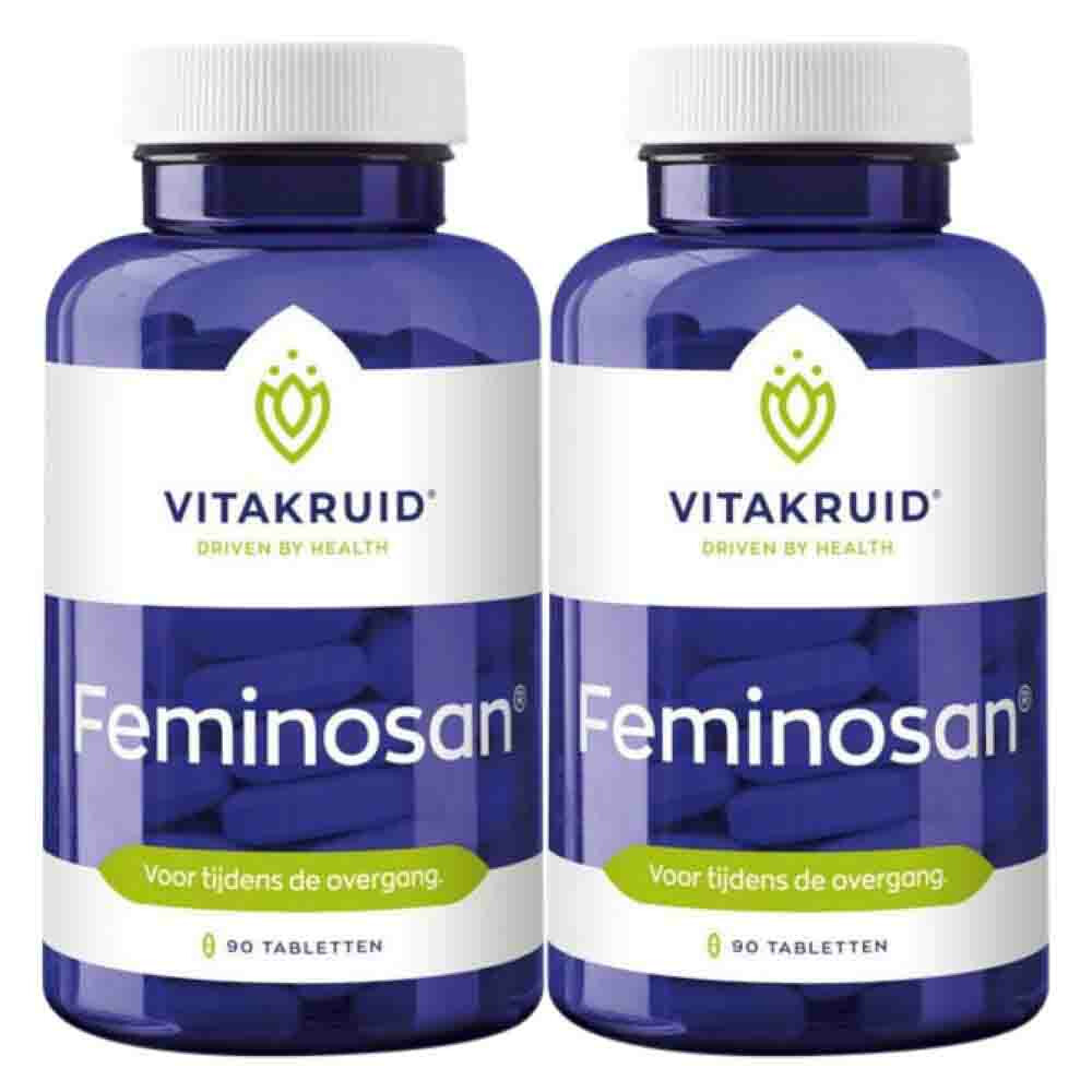 2x Vitakruid Feminosan 90 tabletten