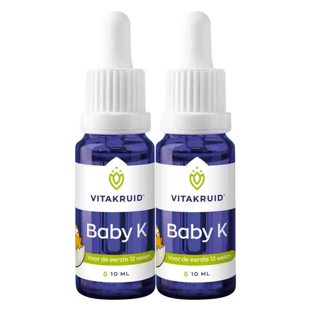 2x Vitakruid Baby Vitamine K 10 ml