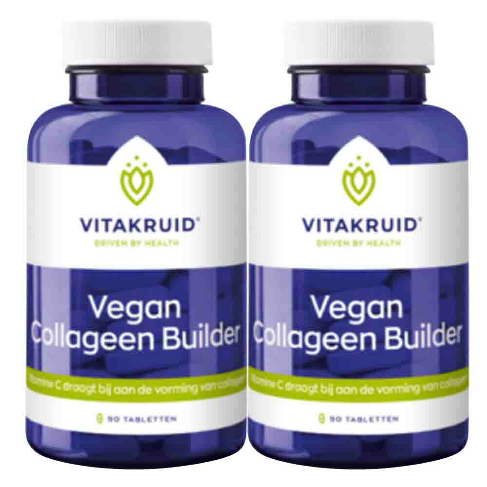 2x Vitakruid Collageen Booster Vegan 90 tabletten