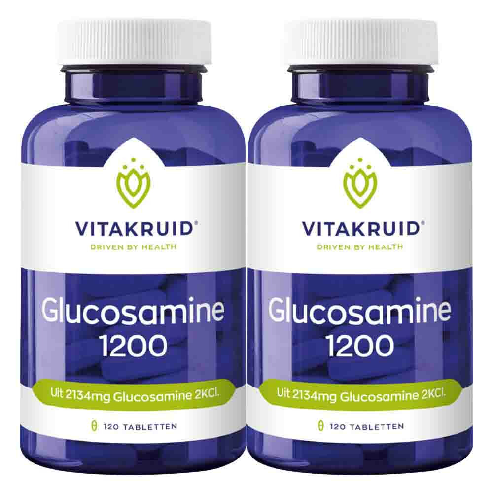 Gratis Verzending: 2x Vitakruid Glucosamine 1200 120 tabletten