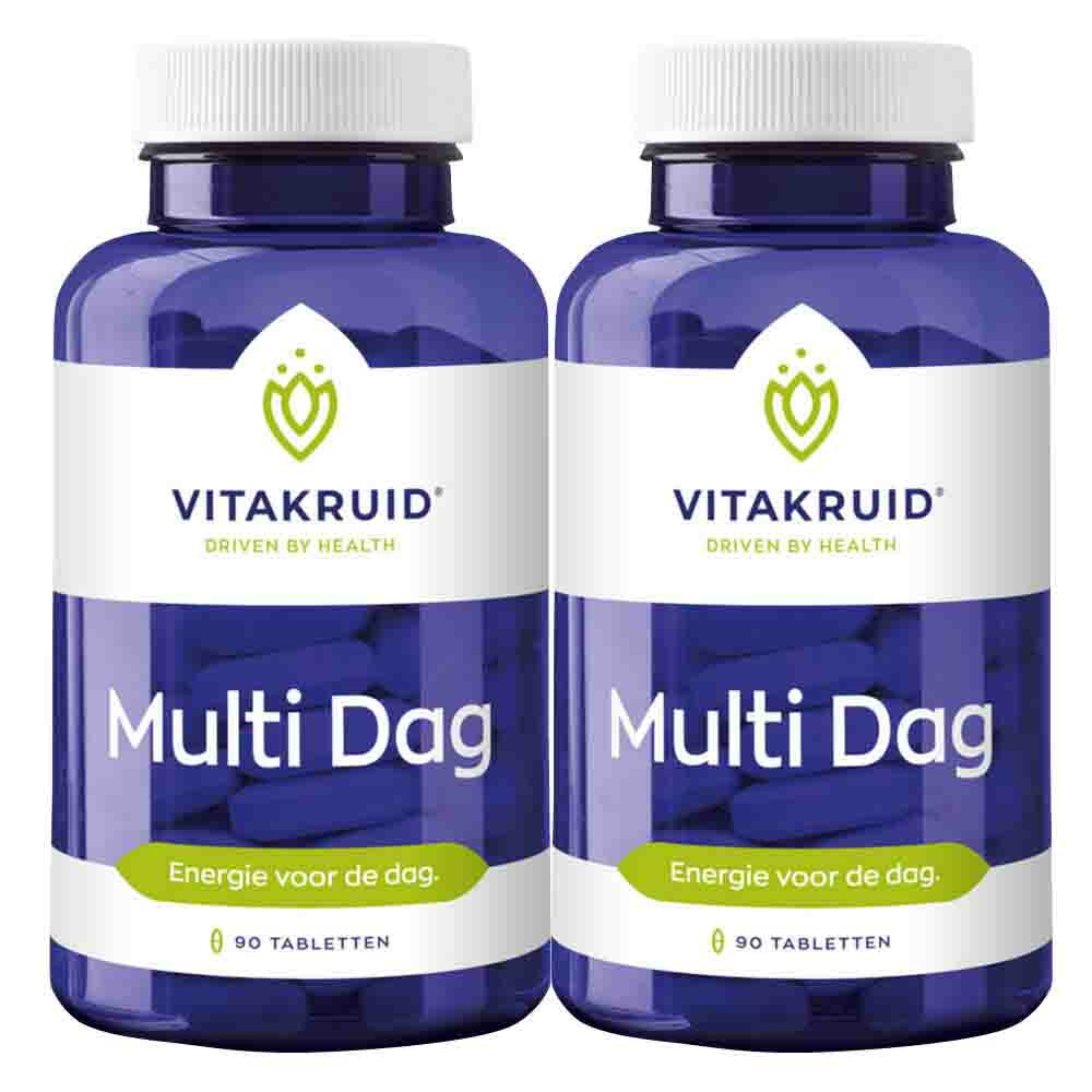 2x Vitakruid Multi Dag 90 tabletten