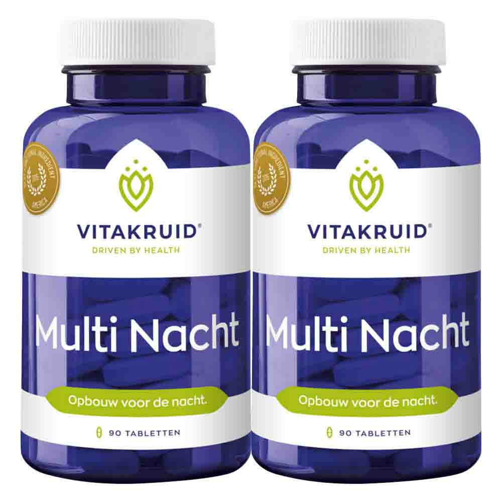 2x Vitakruid Multi Nacht 90 tabletten