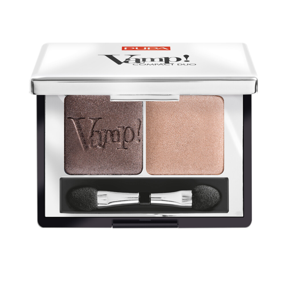 2e halve prijs: PUPA Milano Vamp! Compact Duo Oogschaduw 004 Bronze Amber 2,2 gr