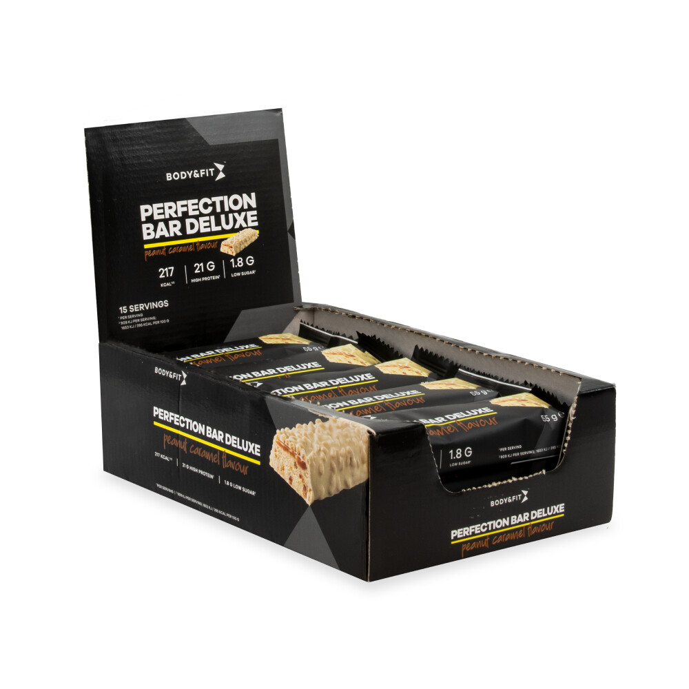Body&Fit Perfection Bar Deluxe Peanut Caramel 15 x 55 gr