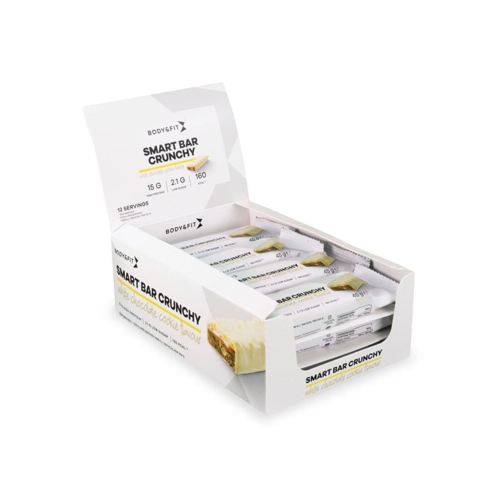 Body&Fit Smart Bar Crunchy Mix Box 12 x 45 gr