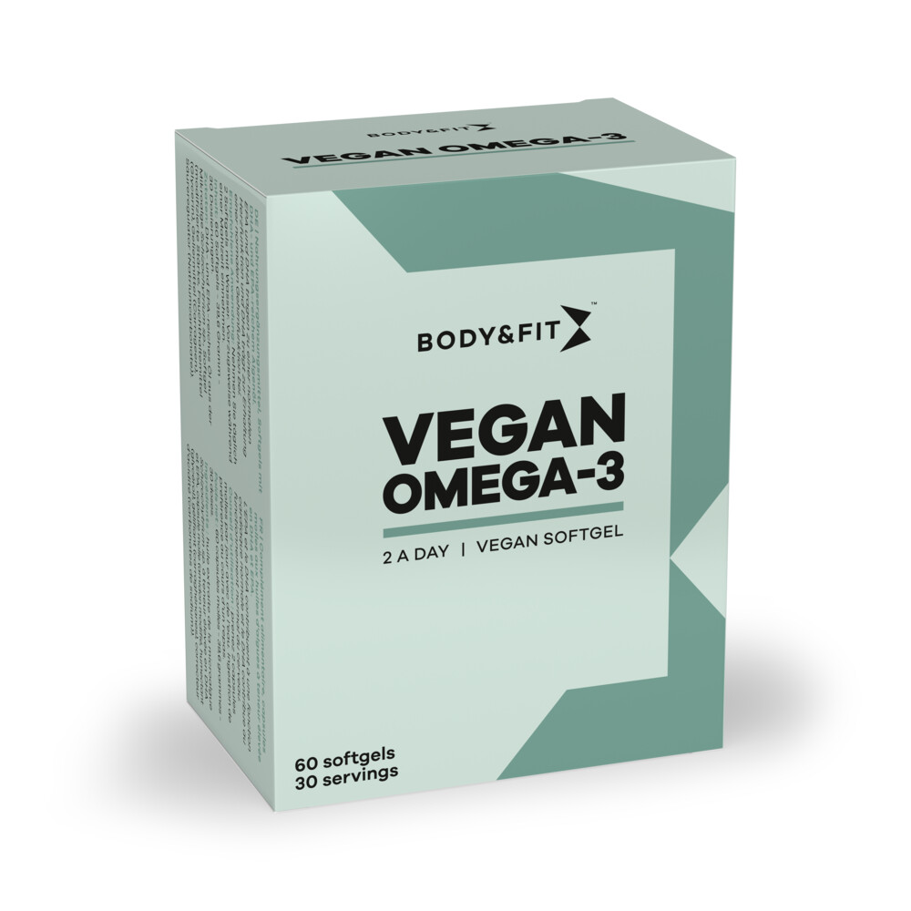 Body&Fit Vegan Omega-3 60 softgels