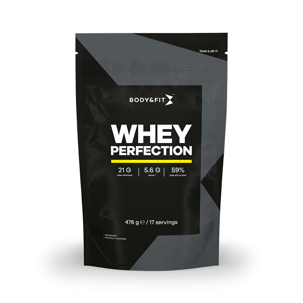 4x Body&Fit Whey Perfection Banana Milkshake 476 gr