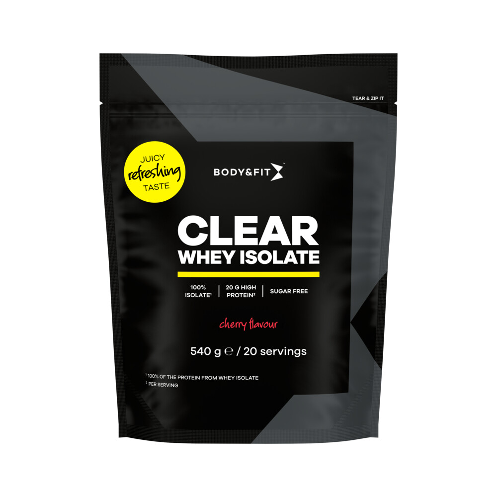 Body&Fit Clear Whey Isolate Cherry 270 gr