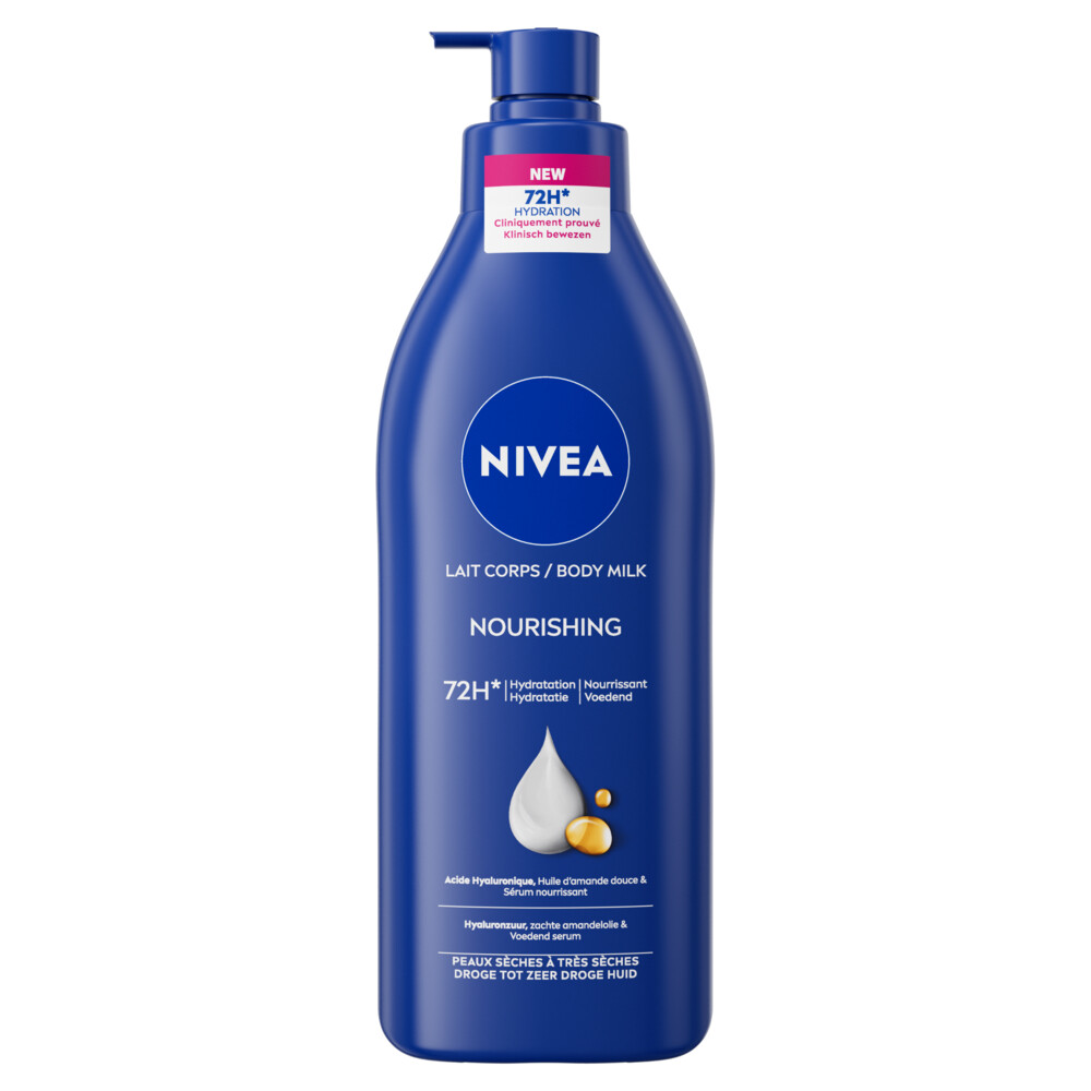 Nivea Bodymilk Verzorgend met pomp 400 ml