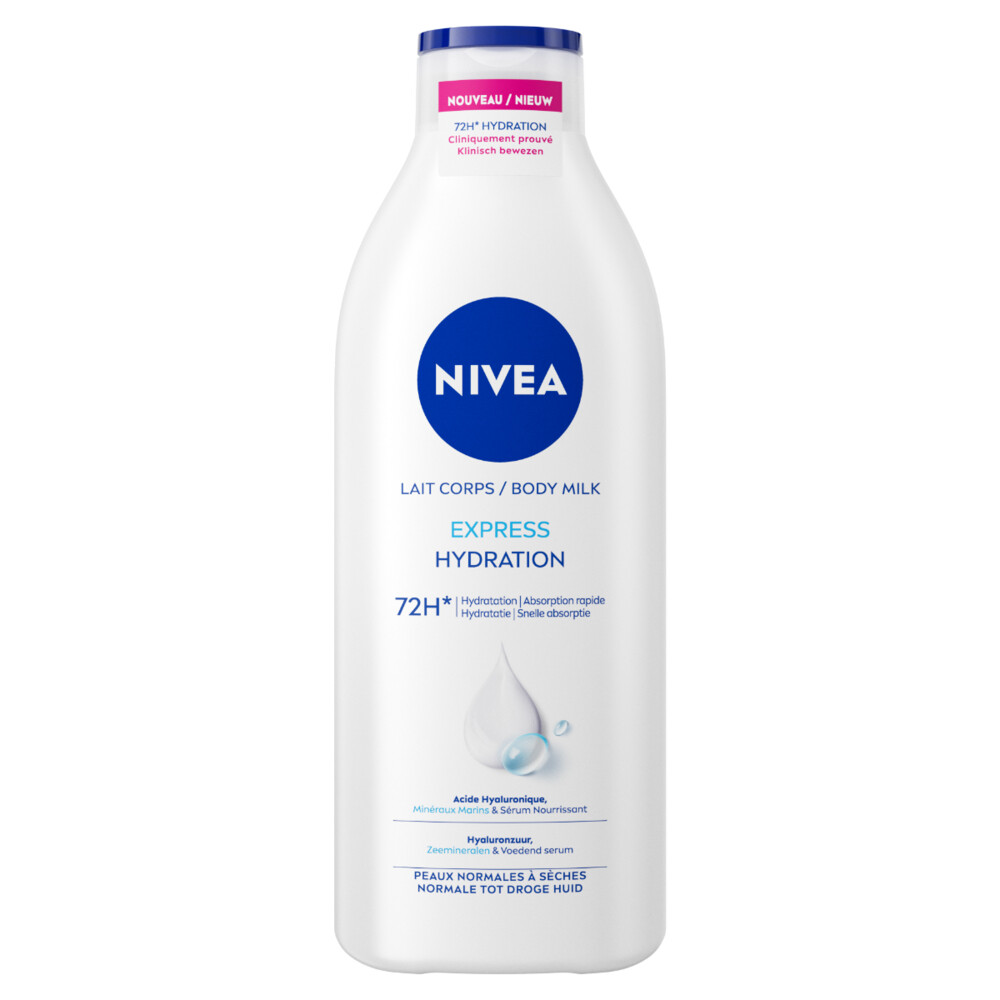 12x Nivea Bodylotion Express 400 ml