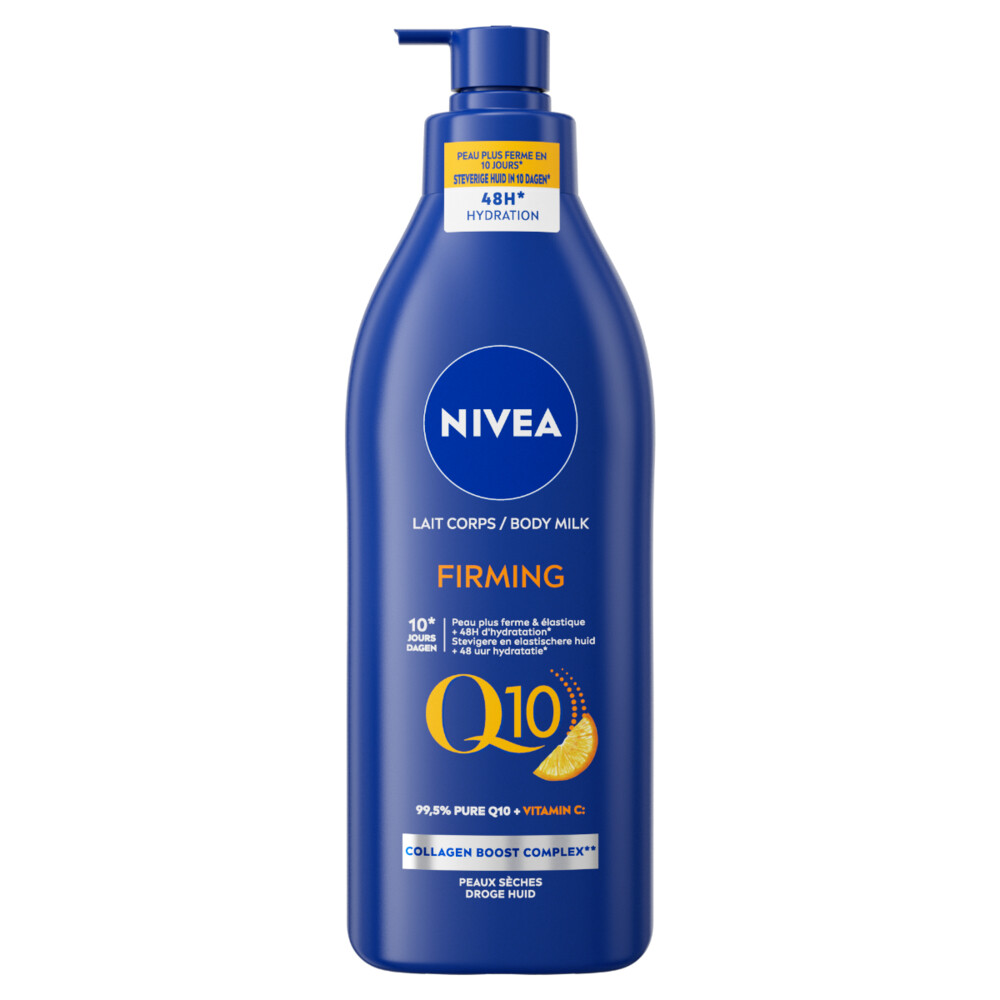 6x Nivea Bodymilk met Pomp Q10 Verstevigend 400 ml