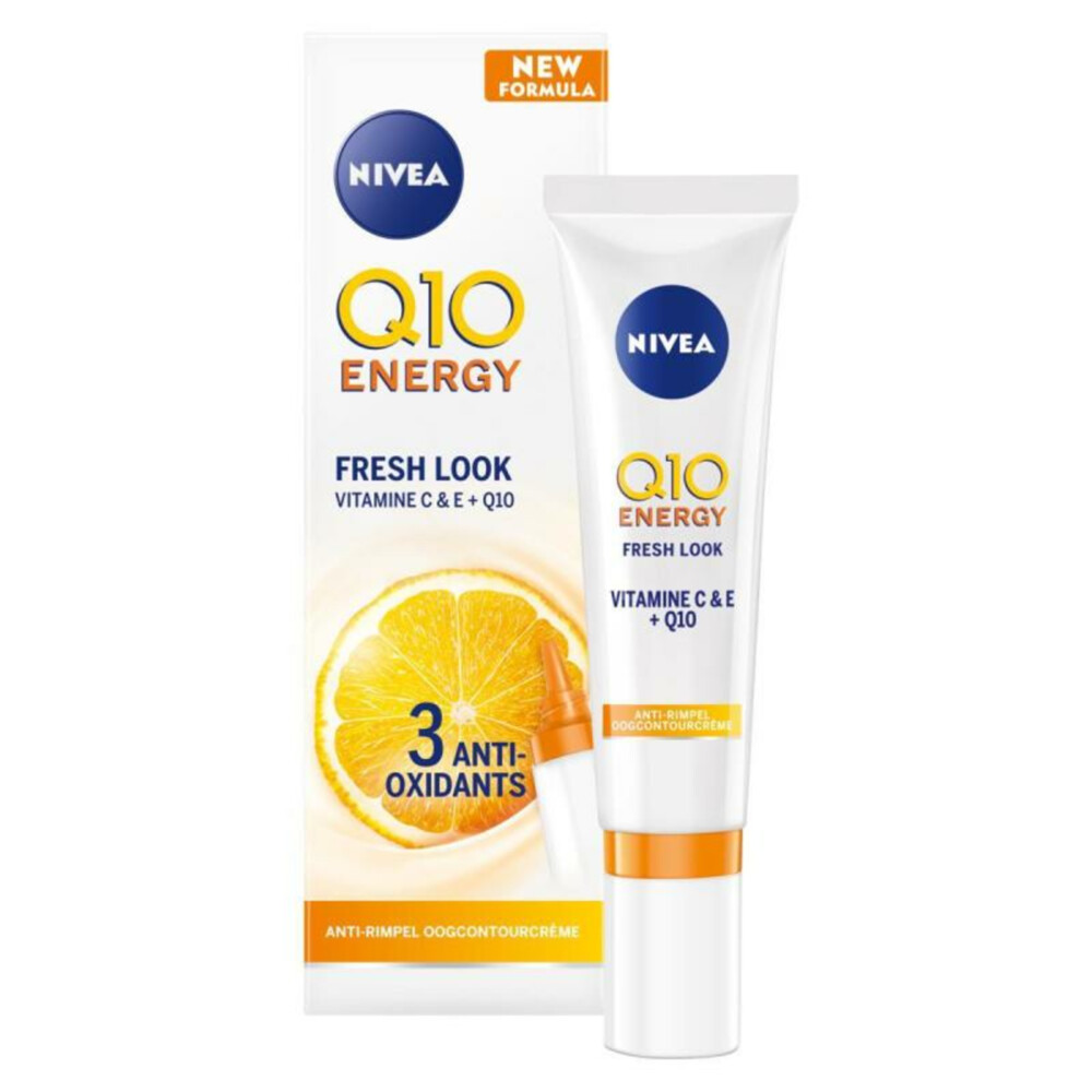 1+1 gratis1+1 gratis: Nivea Q10 Anti-Rimpel en Energy Oogcontourcreme 15 ml