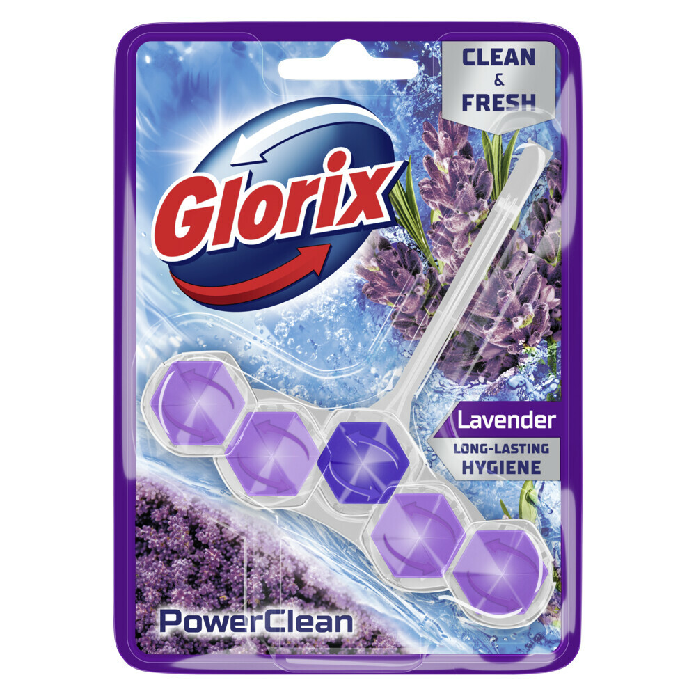 Glorix Toiletblok Power Clean Lavendel