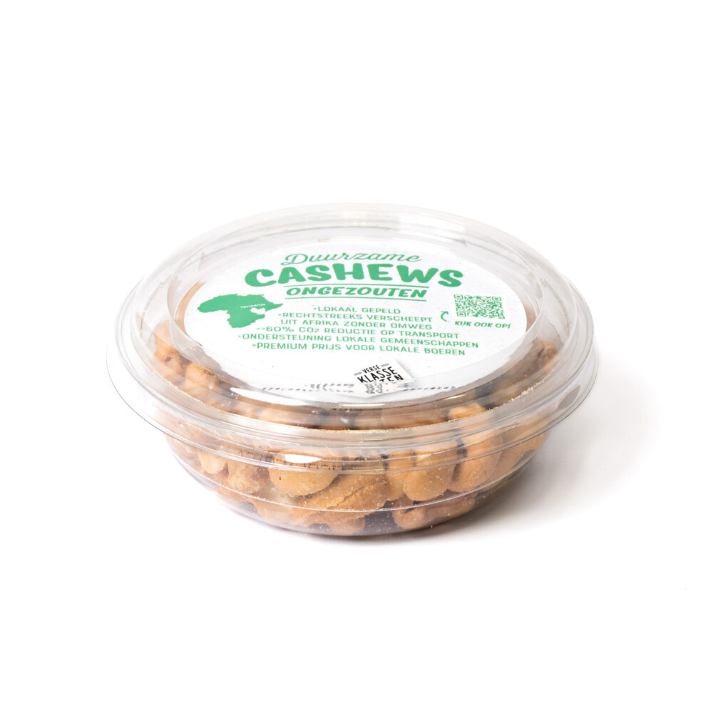 Verse Klassenoten Duurzame Cashews XXL Ongezouten 150 gr