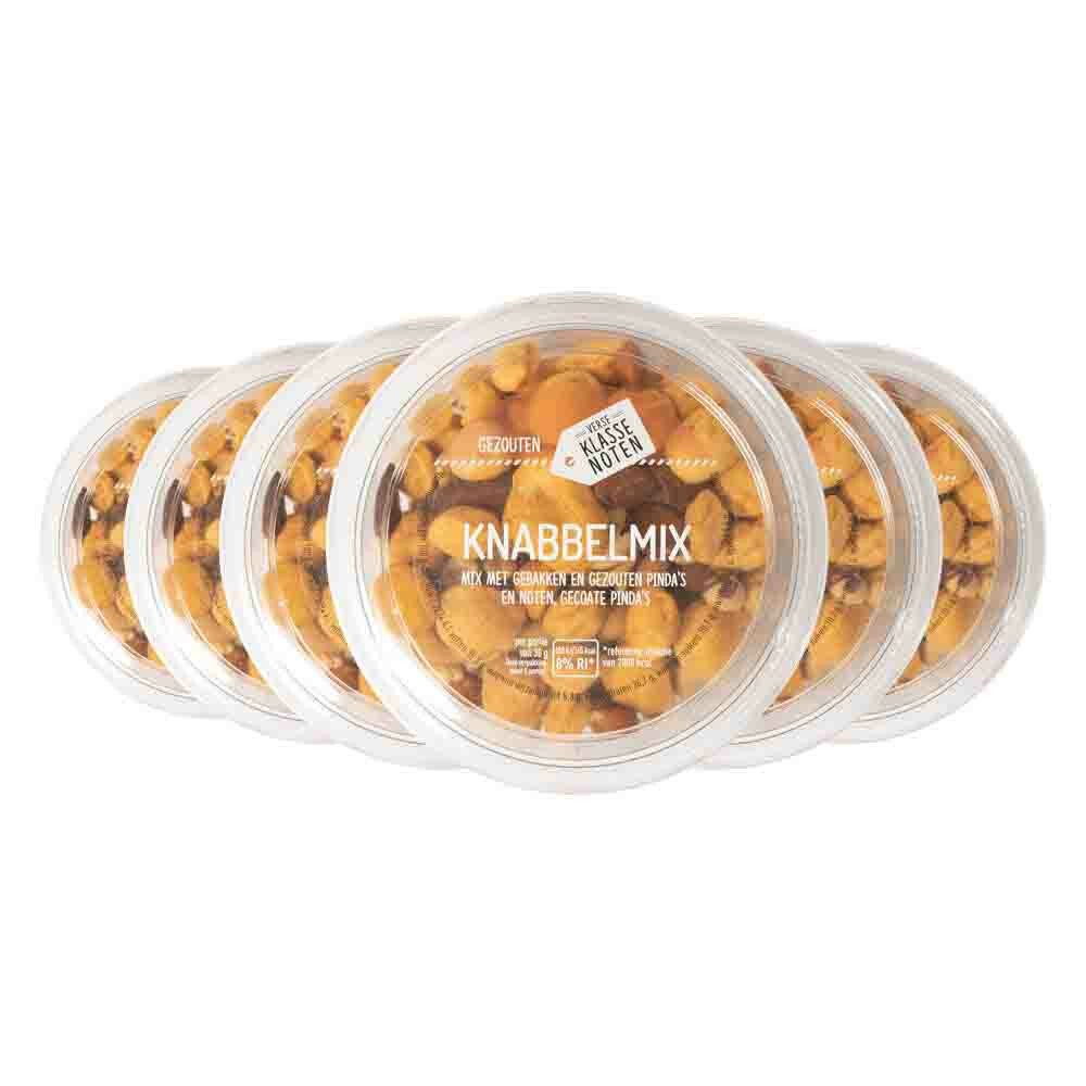6x Verse Klassenoten Knabbelmix 150 gr