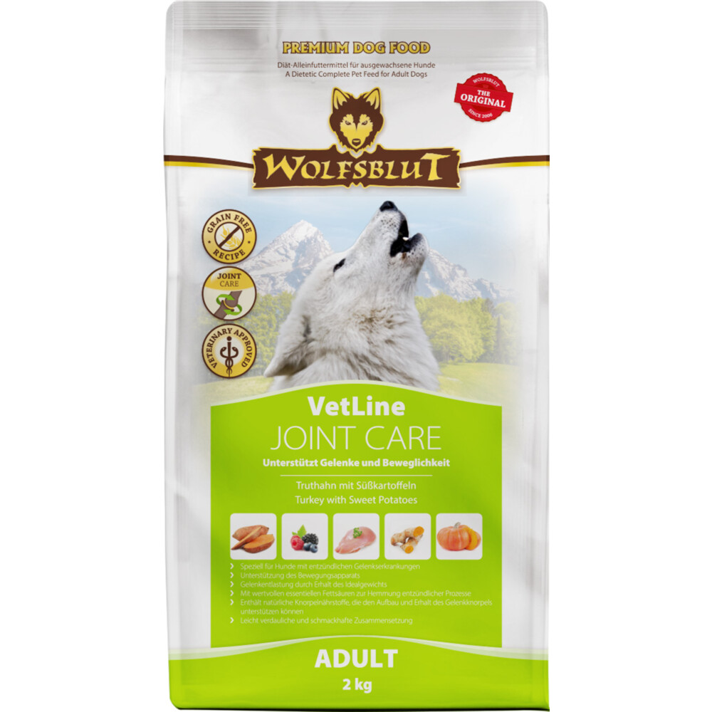 4x Wolfsblut VetLine Joint Care 2 kg