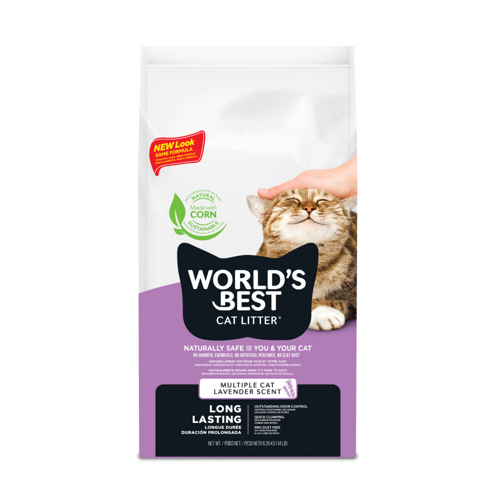 World's Best Cat Litter Kattenbakvulling Lavender 6,35 kg