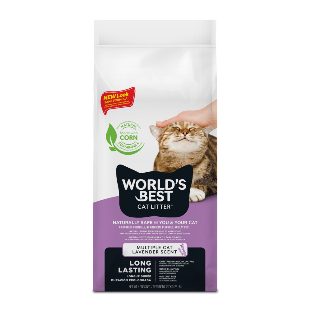 World's Best Cat Litter Kattenbakvulling Lavender 12,7 kg