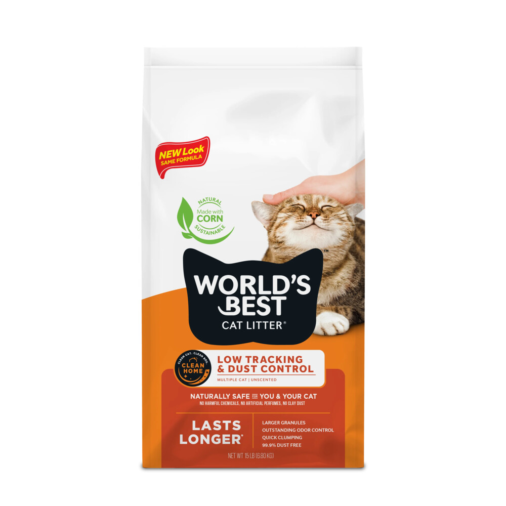World's Best Cat Litter Kattenbakvulling Low Tracking&Dust Control 6,8 kg