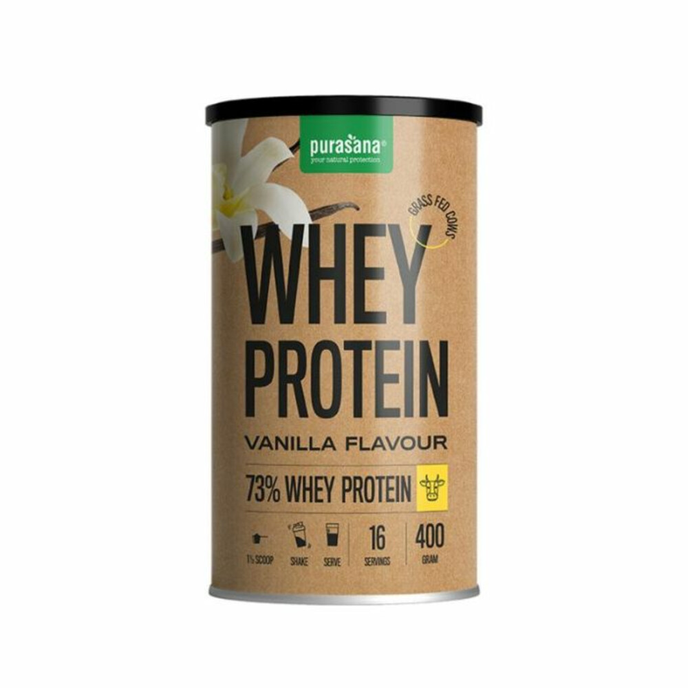 Purasana Whey Protein Powder Vanille 400 gr