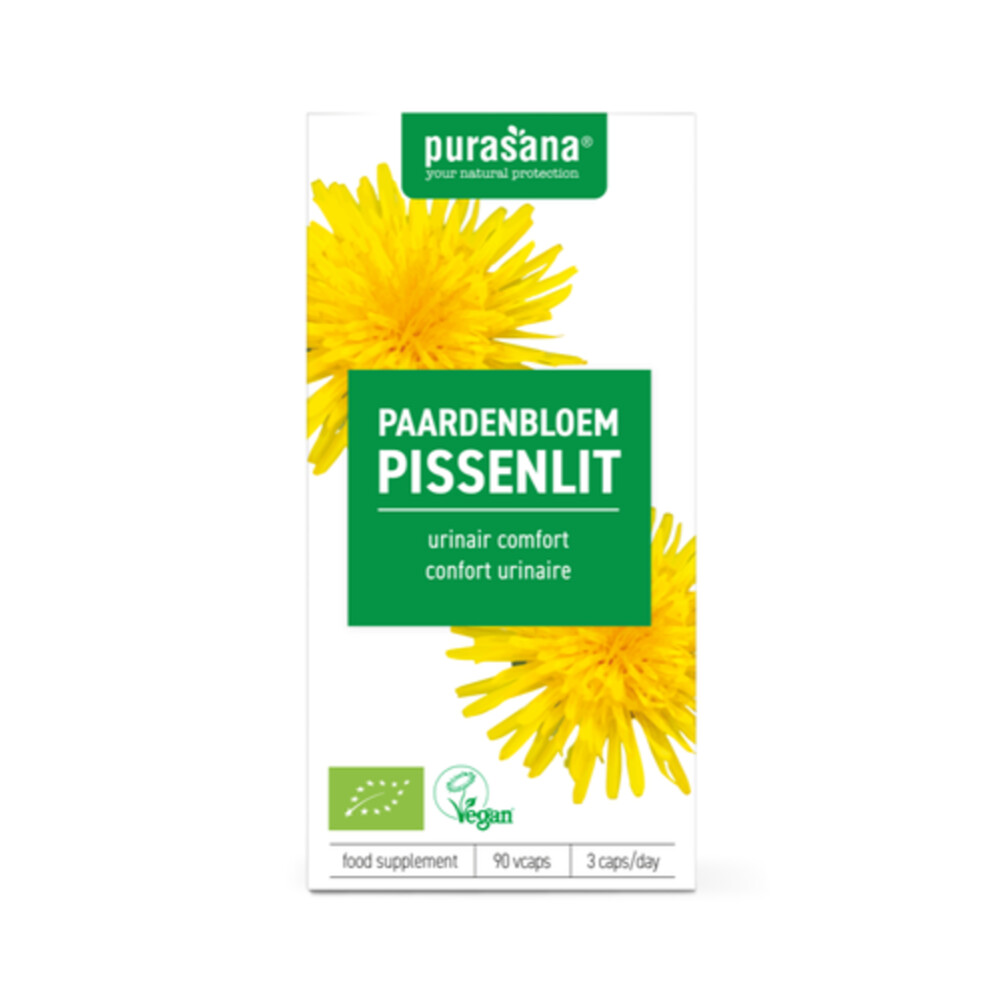 Purasana Single Plants Powders Paardenbloem Extract Bio 90 capsules