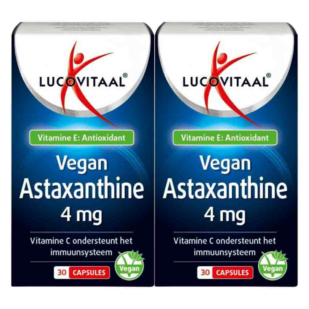 2x Lucovitaal Astaxanthine 4 mg 30 capsules