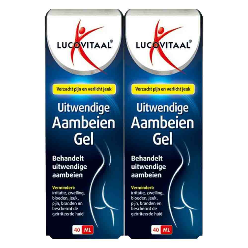 2x Lucovitaal Aambeien Gel 40 ml