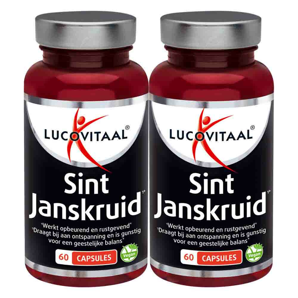 Gratis Verzending: 2x Lucovitaal Sint Janskruid 60 Capsules