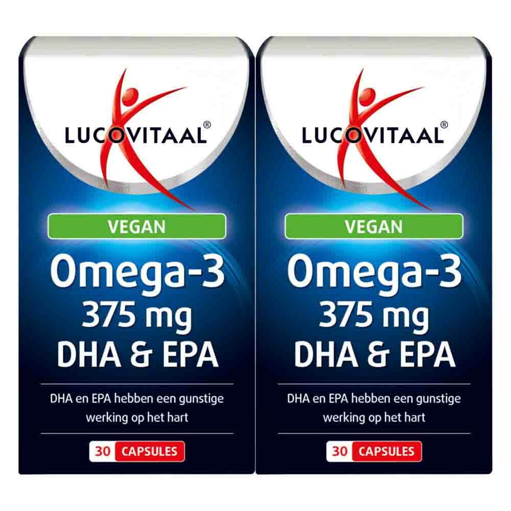 Gratis Verzending: 2x Lucovitaal Omega-3 EPA&DHA 30 capsules