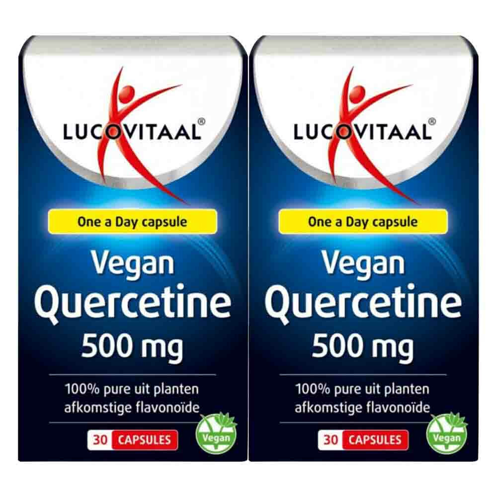 2x Lucovitaal Quercetine 500mg 30 capsules