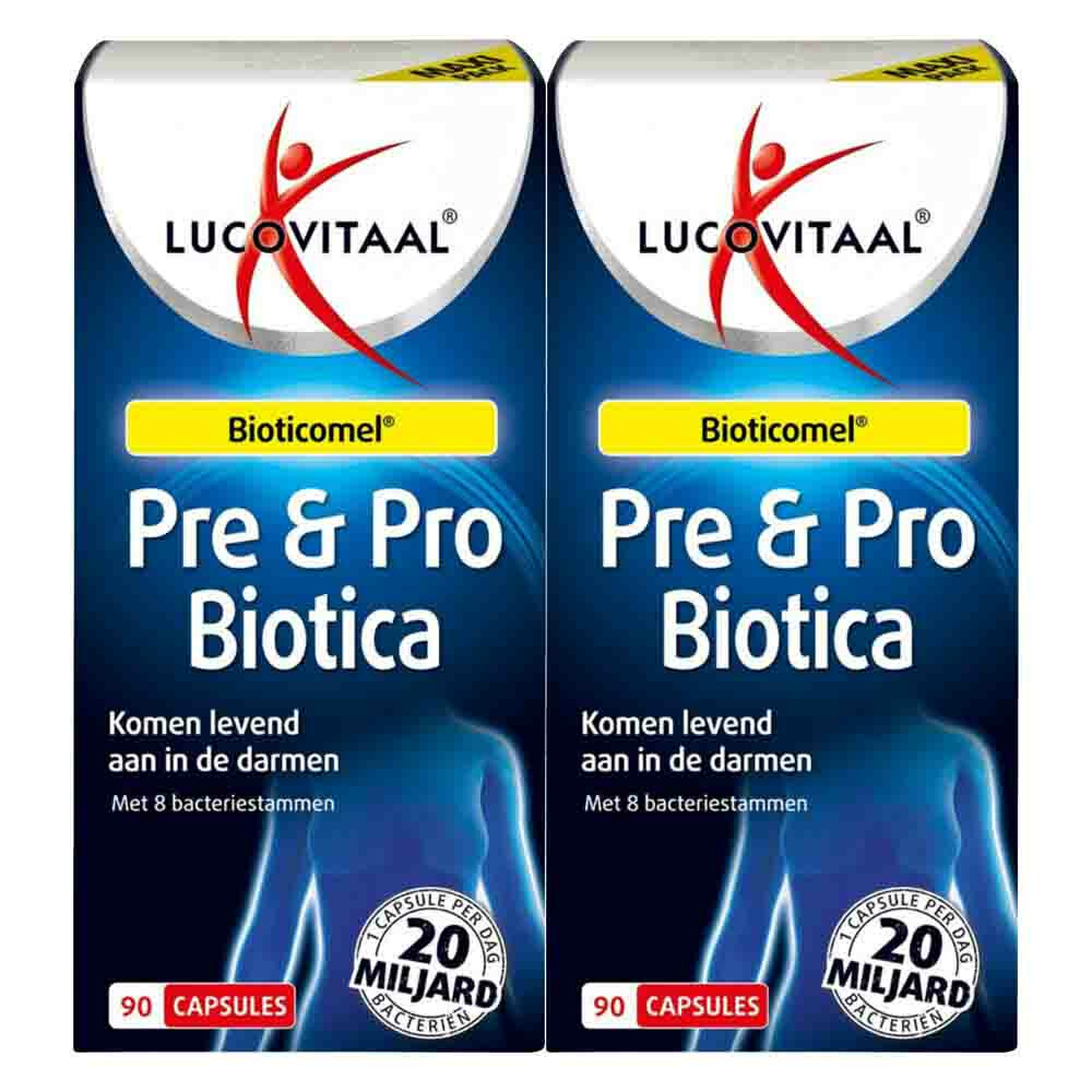 2x Lucovitaal Pre&Probiotica 90 capsules