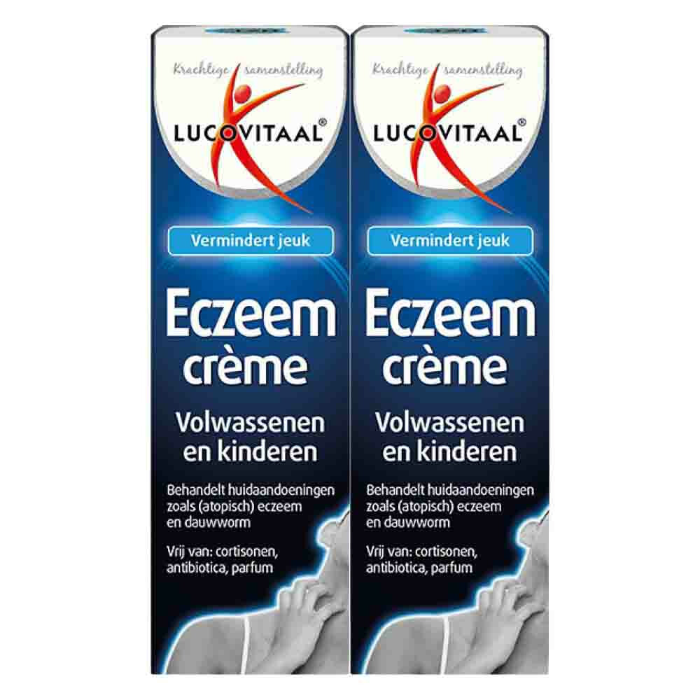 2x Lucovitaal Eczeem Creme 50 ml