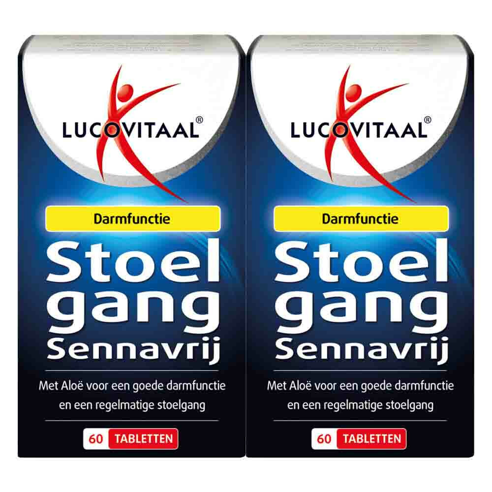 Gratis Verzending: 2x Lucovitaal Stoelgang Sennavrij 60 tabletten