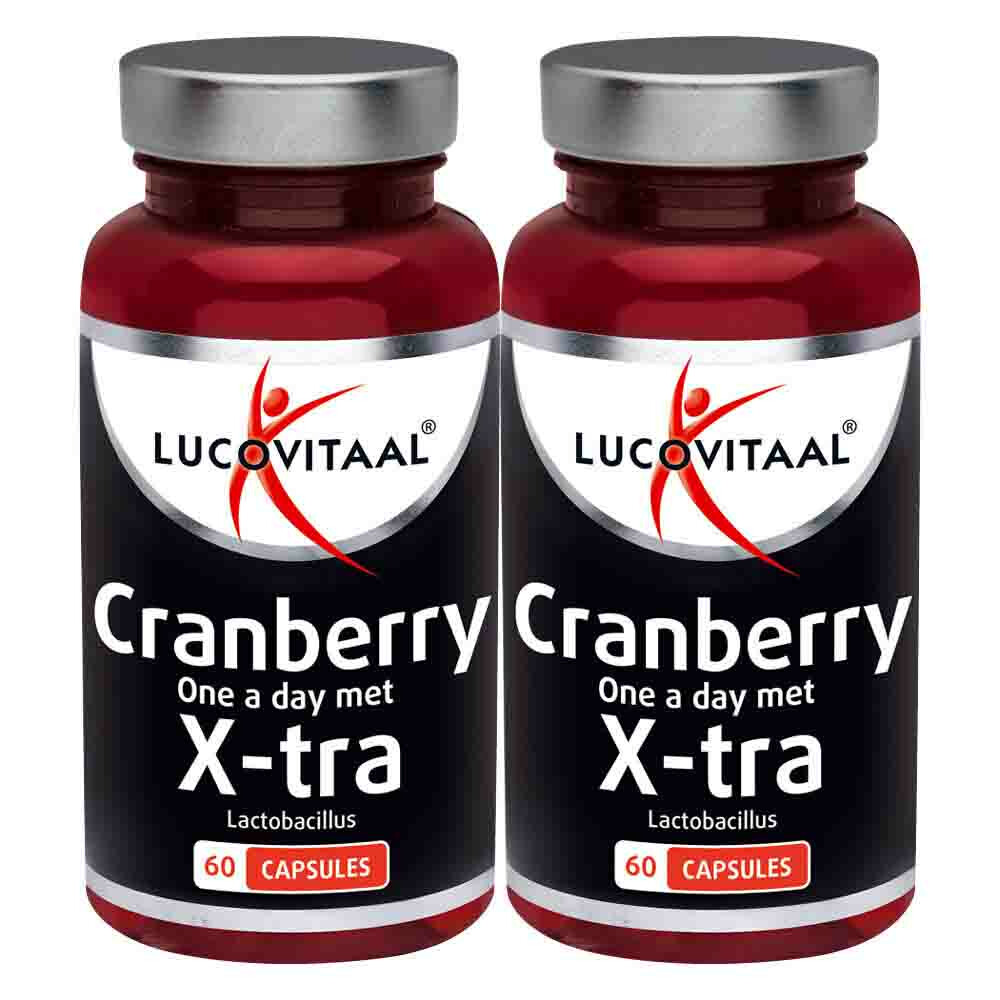 Gratis Verzending: 2x Lucovitaal Cranberry X-tra 60 capsules