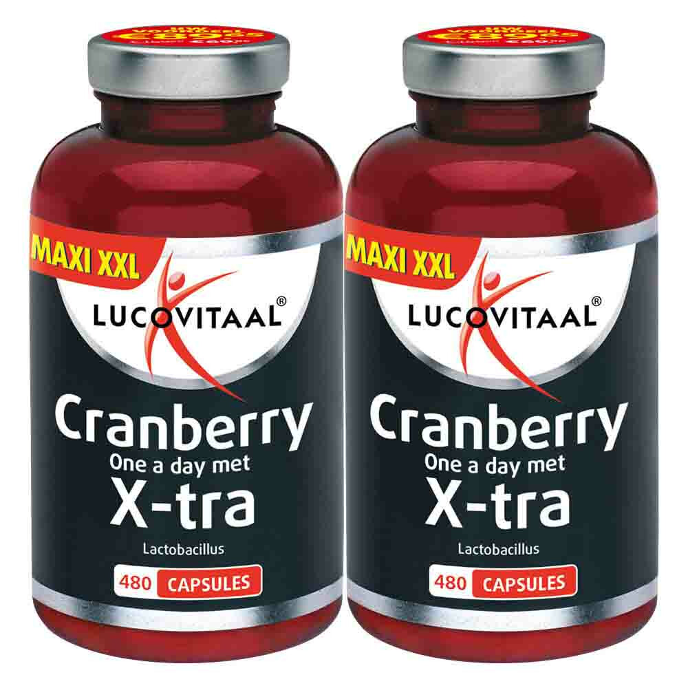 2x Lucovitaal Cranberry X-tra 480 capsules