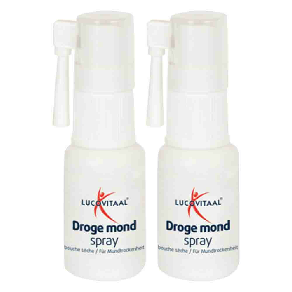2x Lucovitaal Droge Mond Spray 20 ml