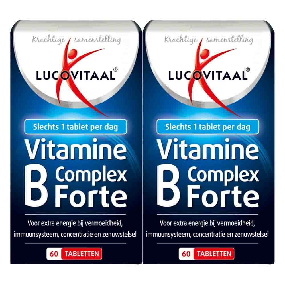 2x Lucovitaal Vitamine B Complex Forte 60 tabletten