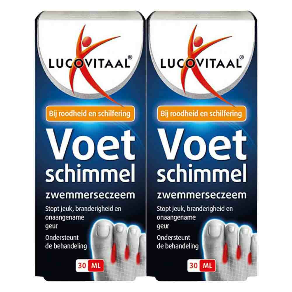 2x Lucovitaal Voetschimmel Zwemmerseczeem 30 ml