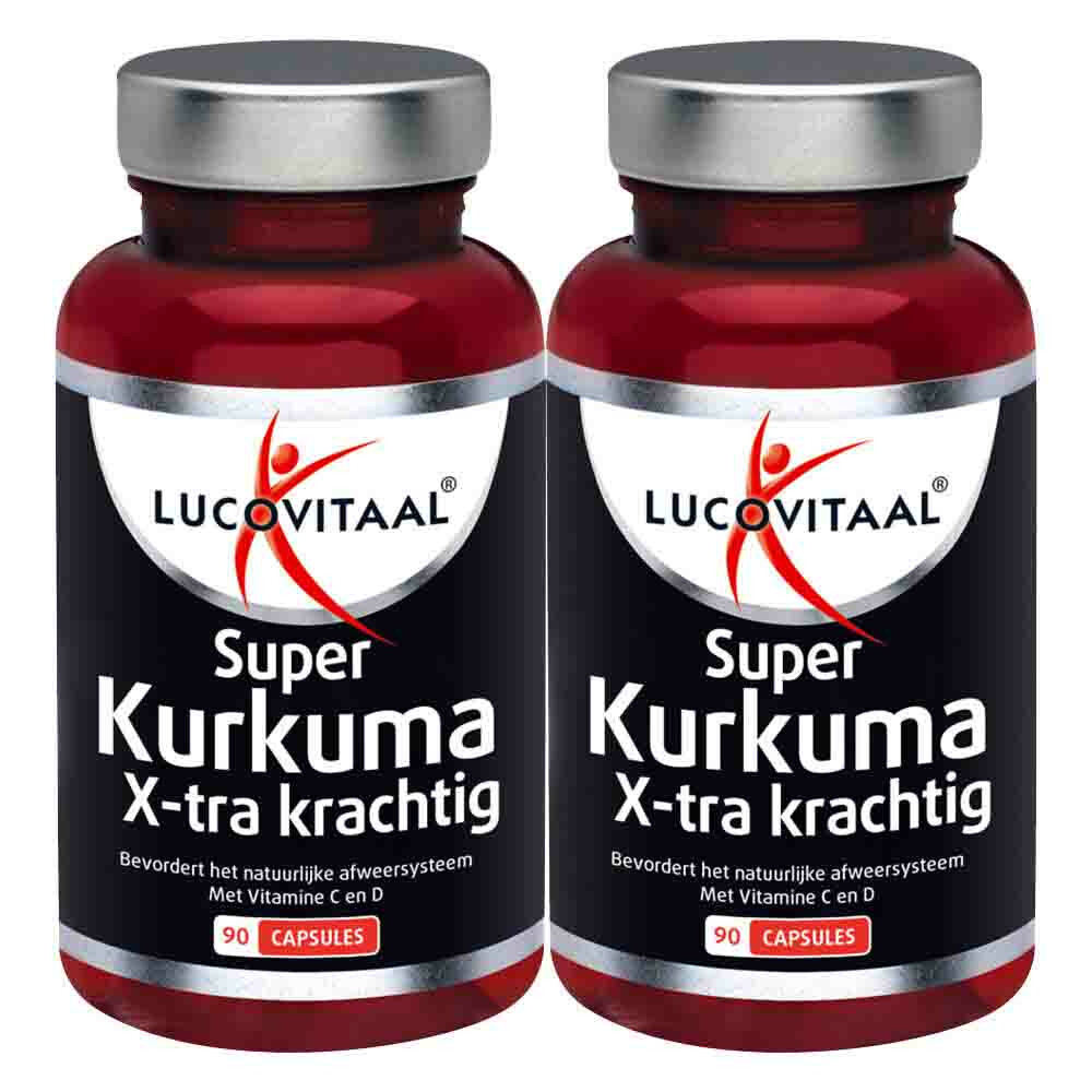 2x Lucovitaal Super Kurkuma X-tra Krachtig 90 capsules