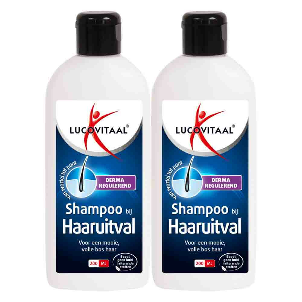 2x Lucovitaal Shampoo bij Haaruitval 200 ml