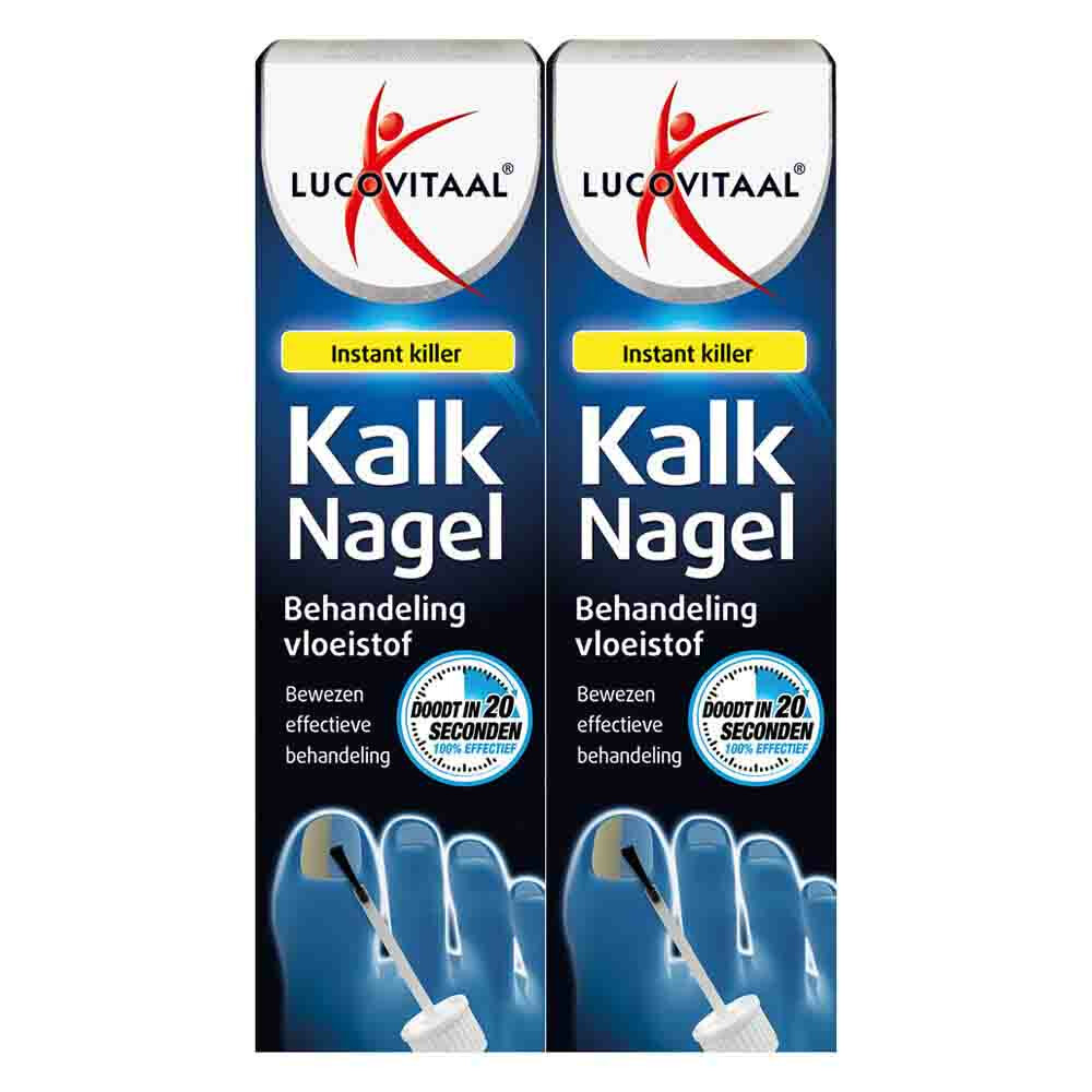 2x Lucovitaal Kalknagel Behandeling Vloeistof 10 ml