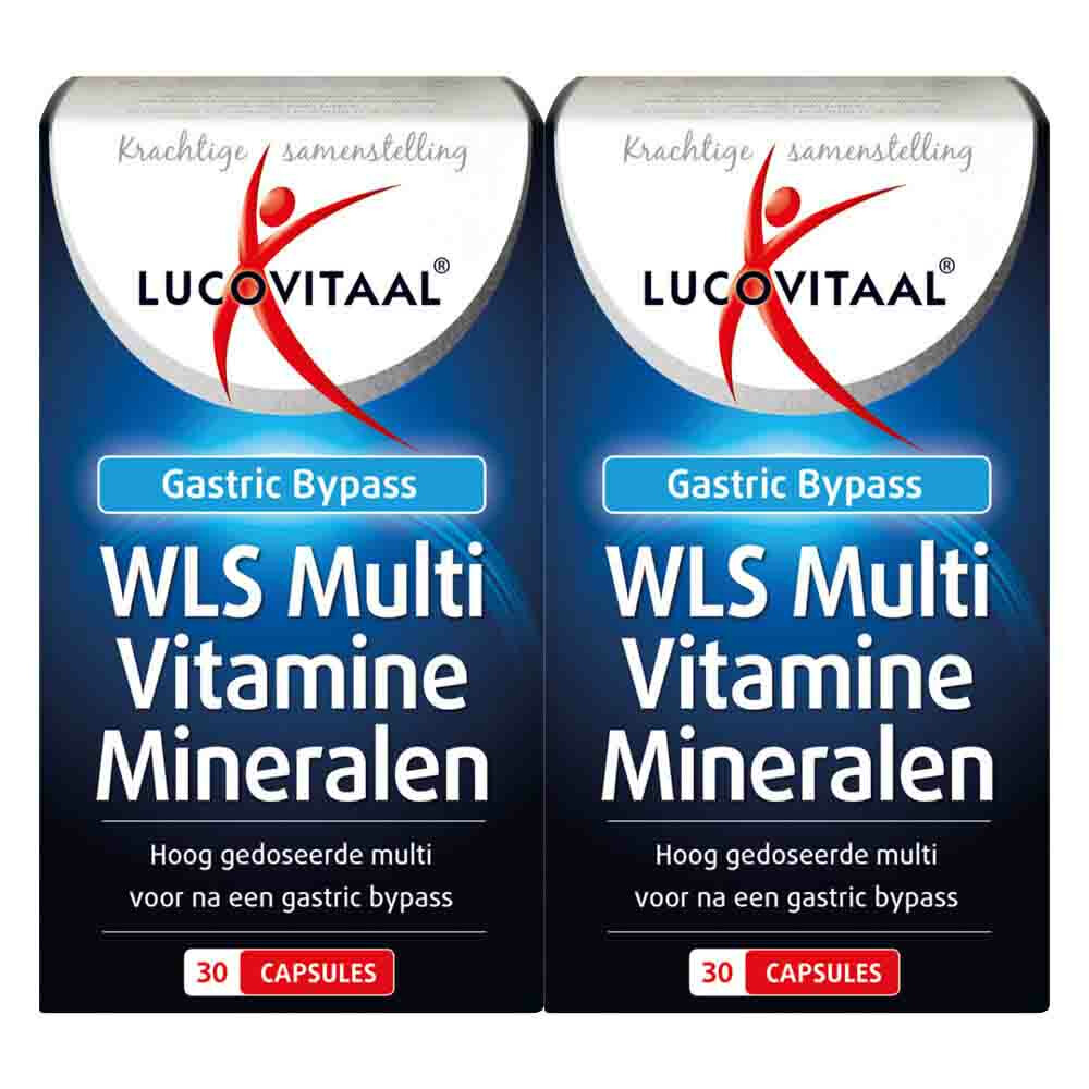 2x Lucovitaal WLS Multi Vitamine Mineralen Gastric Bypass 30 capsules