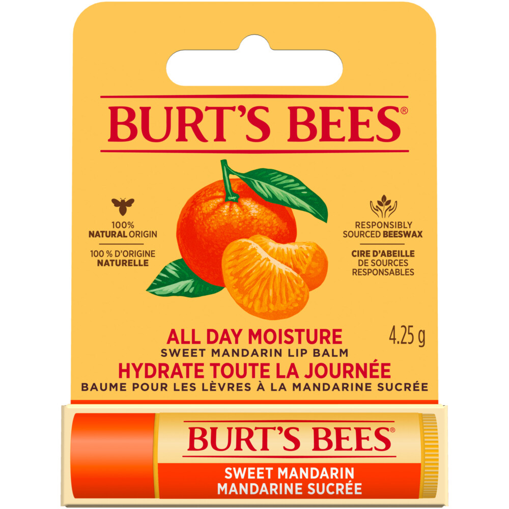 Burts Bees Lippenbalsem Sweet Mandarin blister 4,25 gr