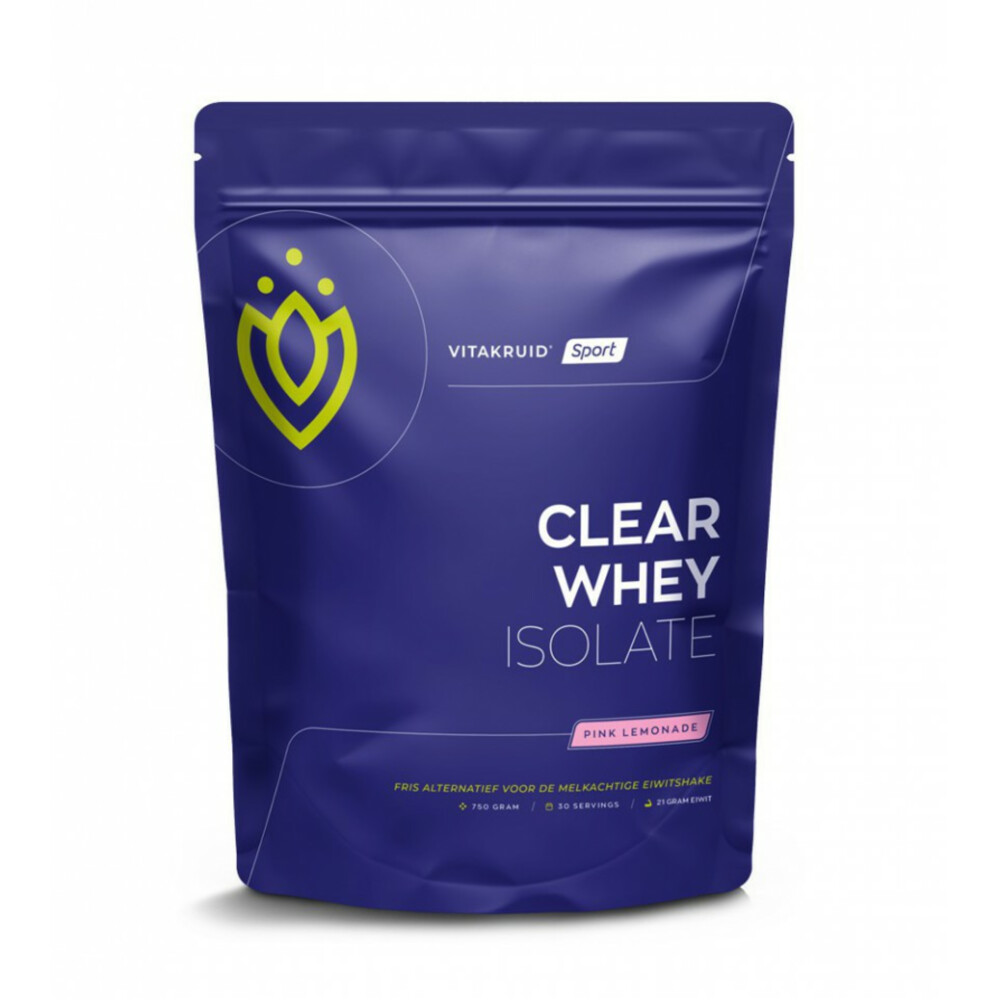 Vitakruid Clear Whey Isolate Pink Lemonade 750 gr