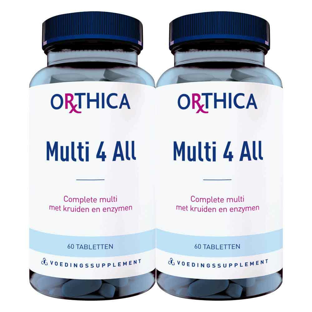 2x Orthica Multi 4 All 60 tabletten